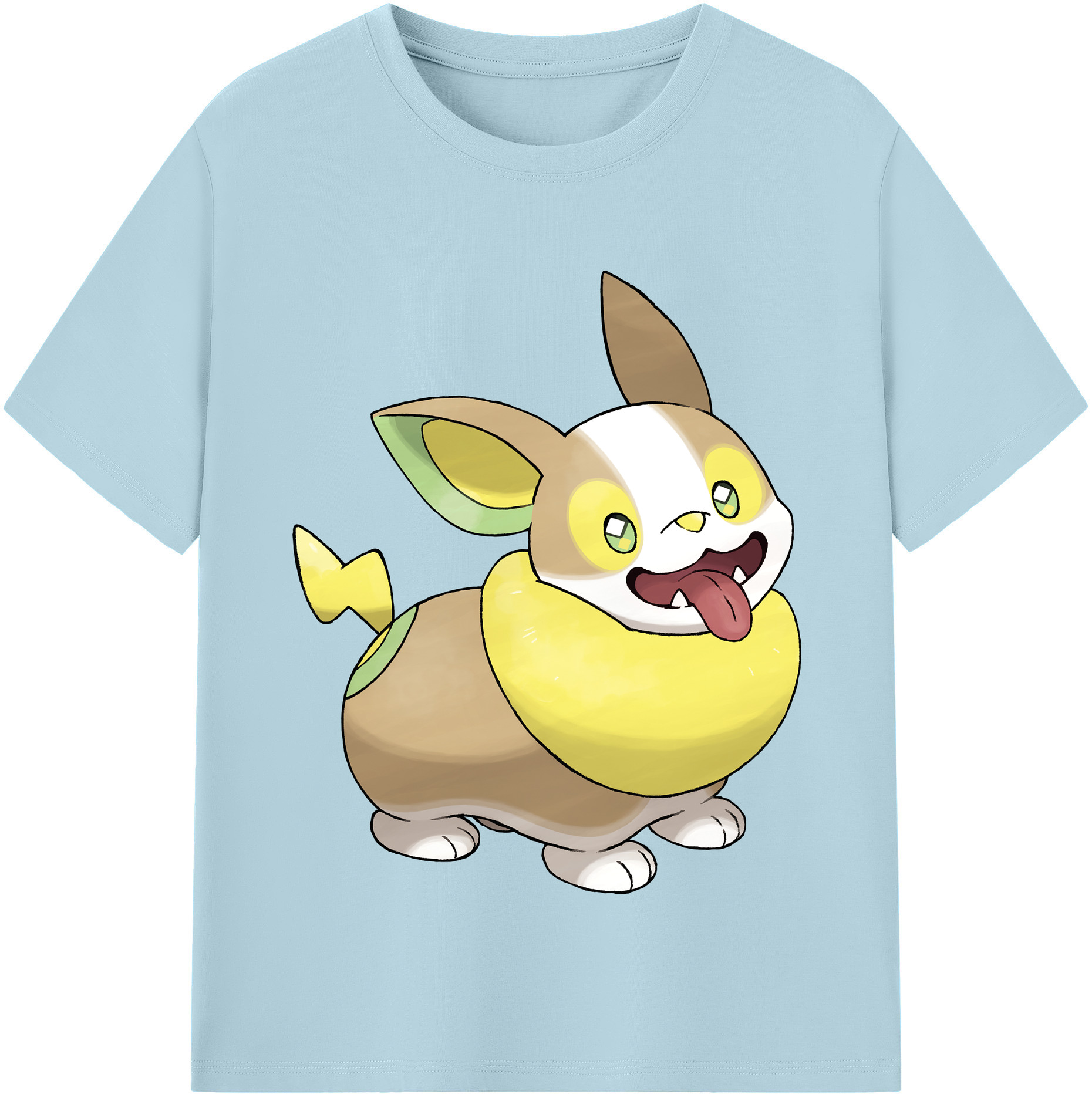 （画像用） ポケットモンスター Pokémon 綿100％半袖Tシャツ（フロントプリント）